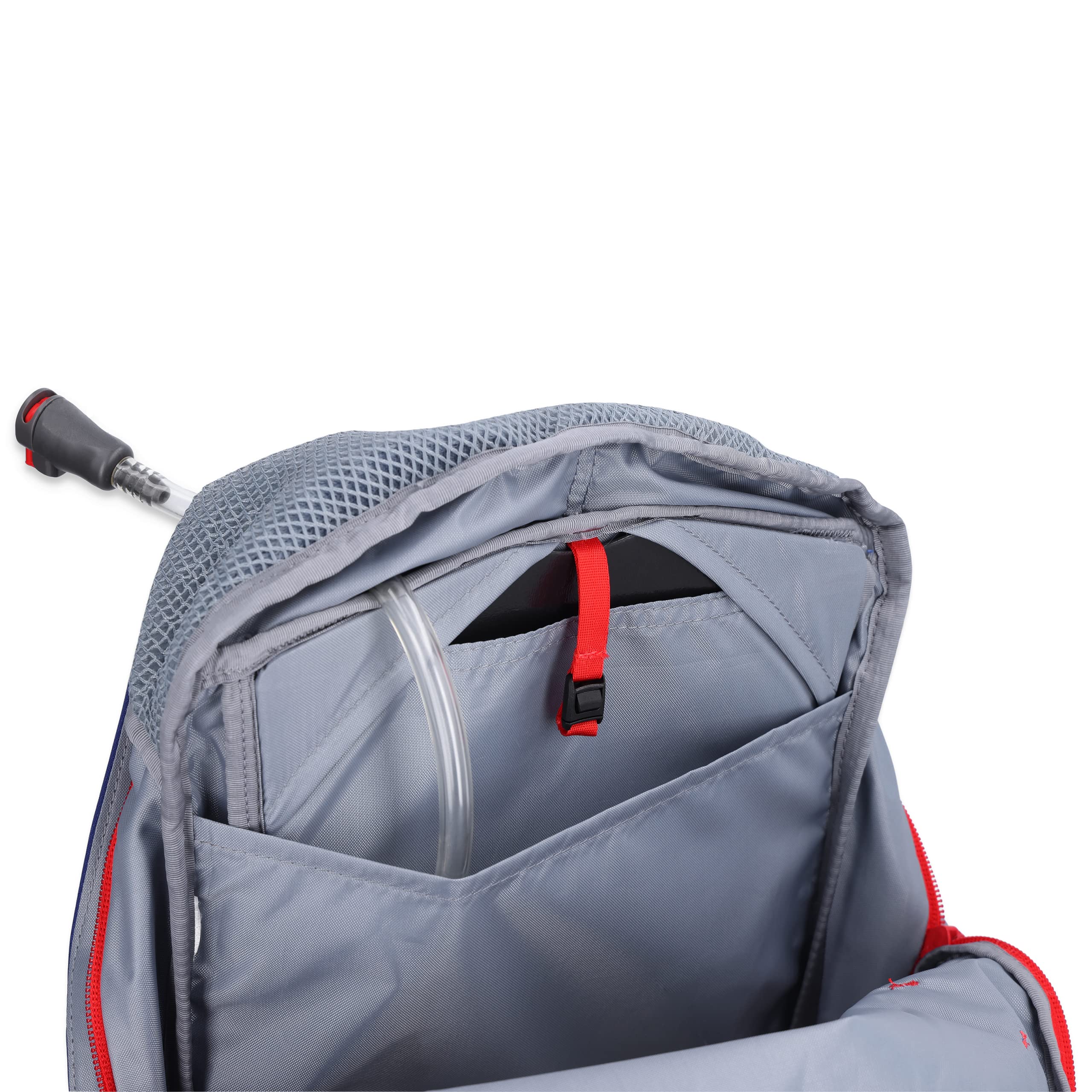 Outdoor Research Adrenaline Day Pack 20L titanium interior layout for quick-access gear