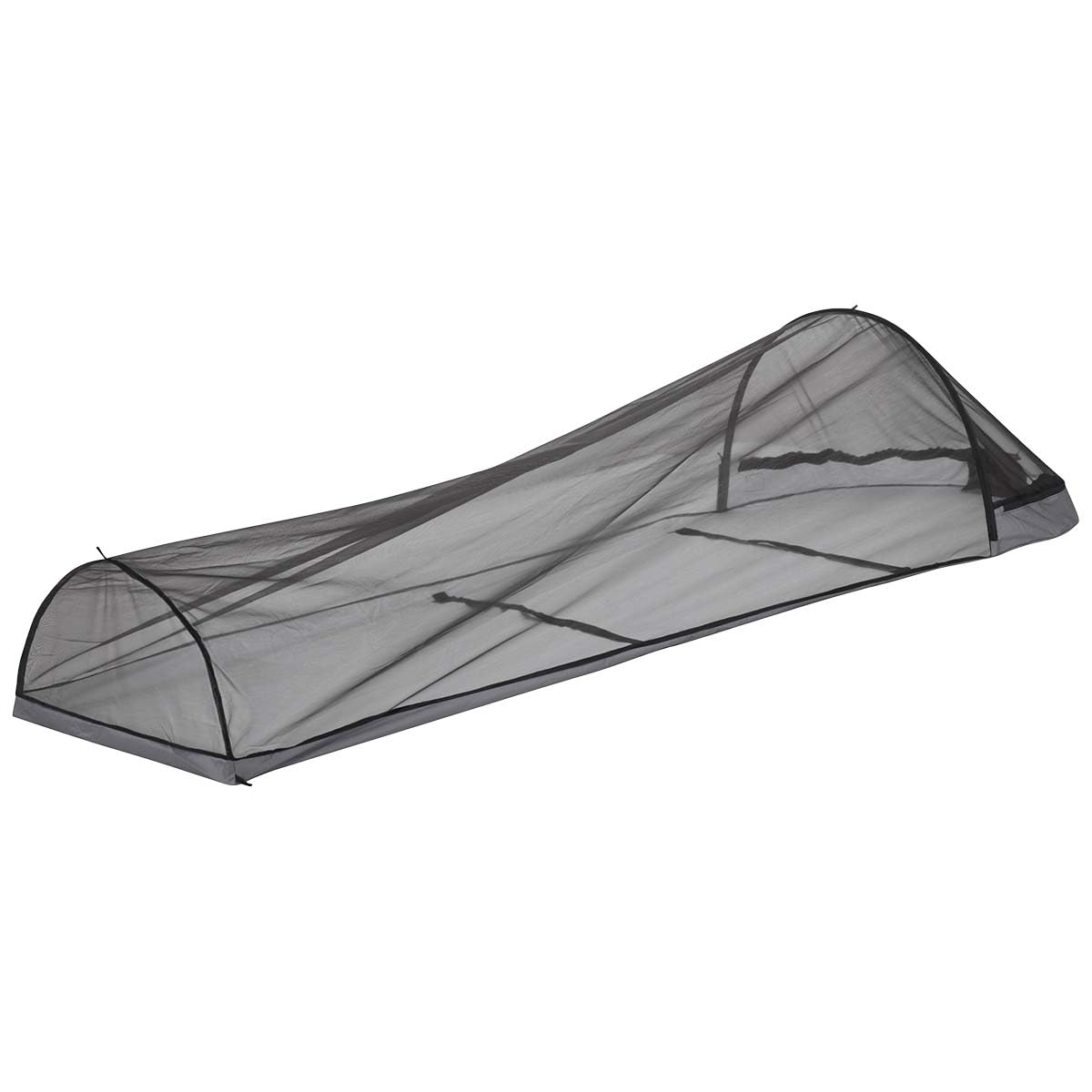 Outdoor Research Bug Bivy with mesh away from face for insect protection and breathable sleep