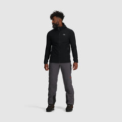 Outdoor Research Cirque III pants fabric closeup highlighting abrasion-resistant weave.