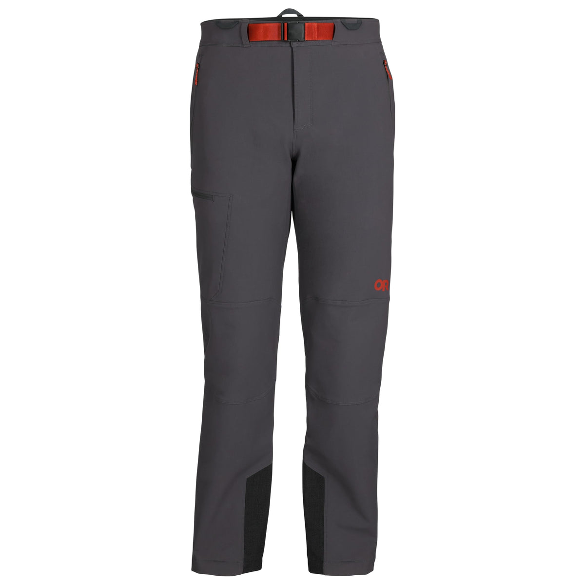 Outdoor Research Cirque III pants model wearing for all-season hiking comfort.