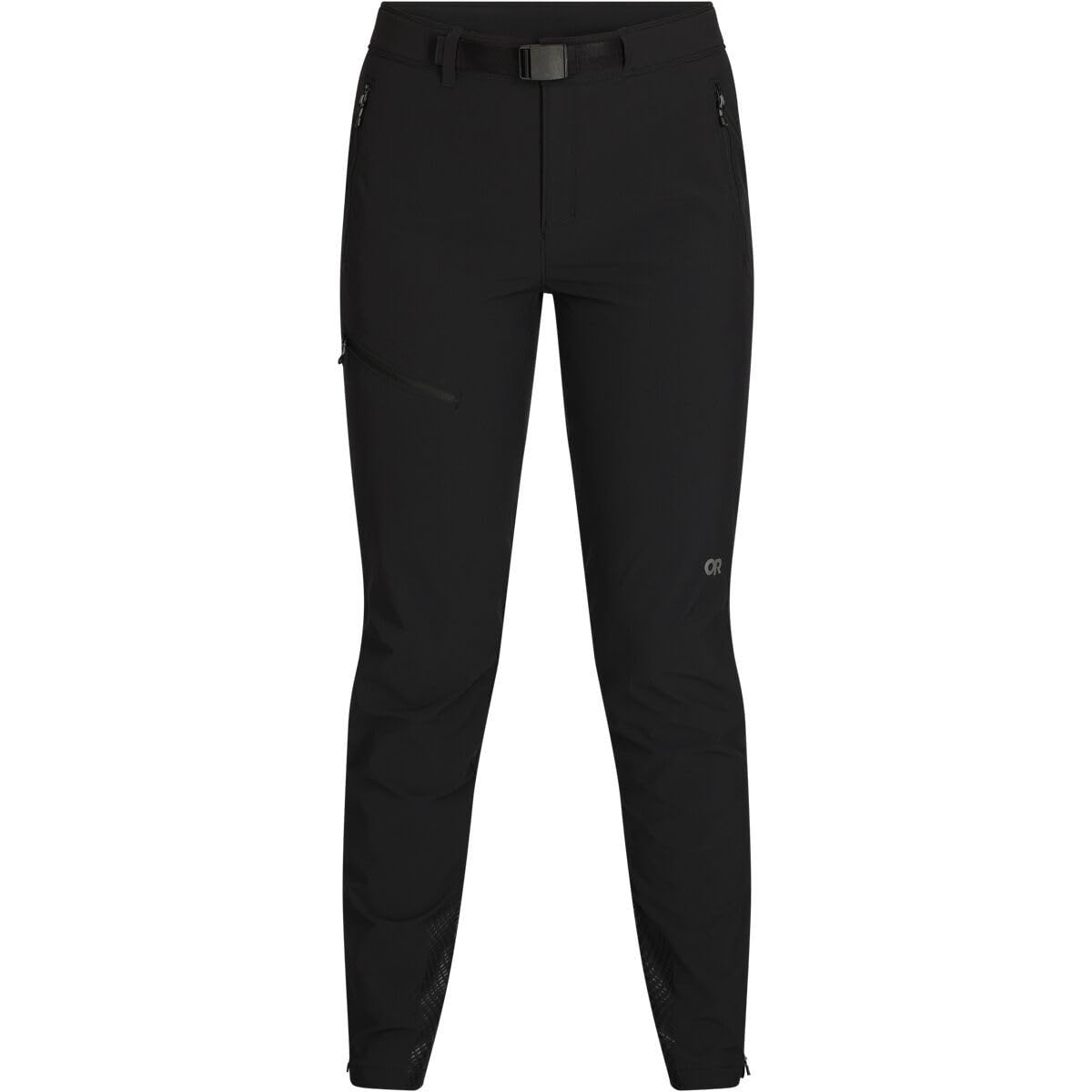 Outdoor Research Cirque Lite Pants in solid black, ideal for lightweight hiking and everyday adventures.