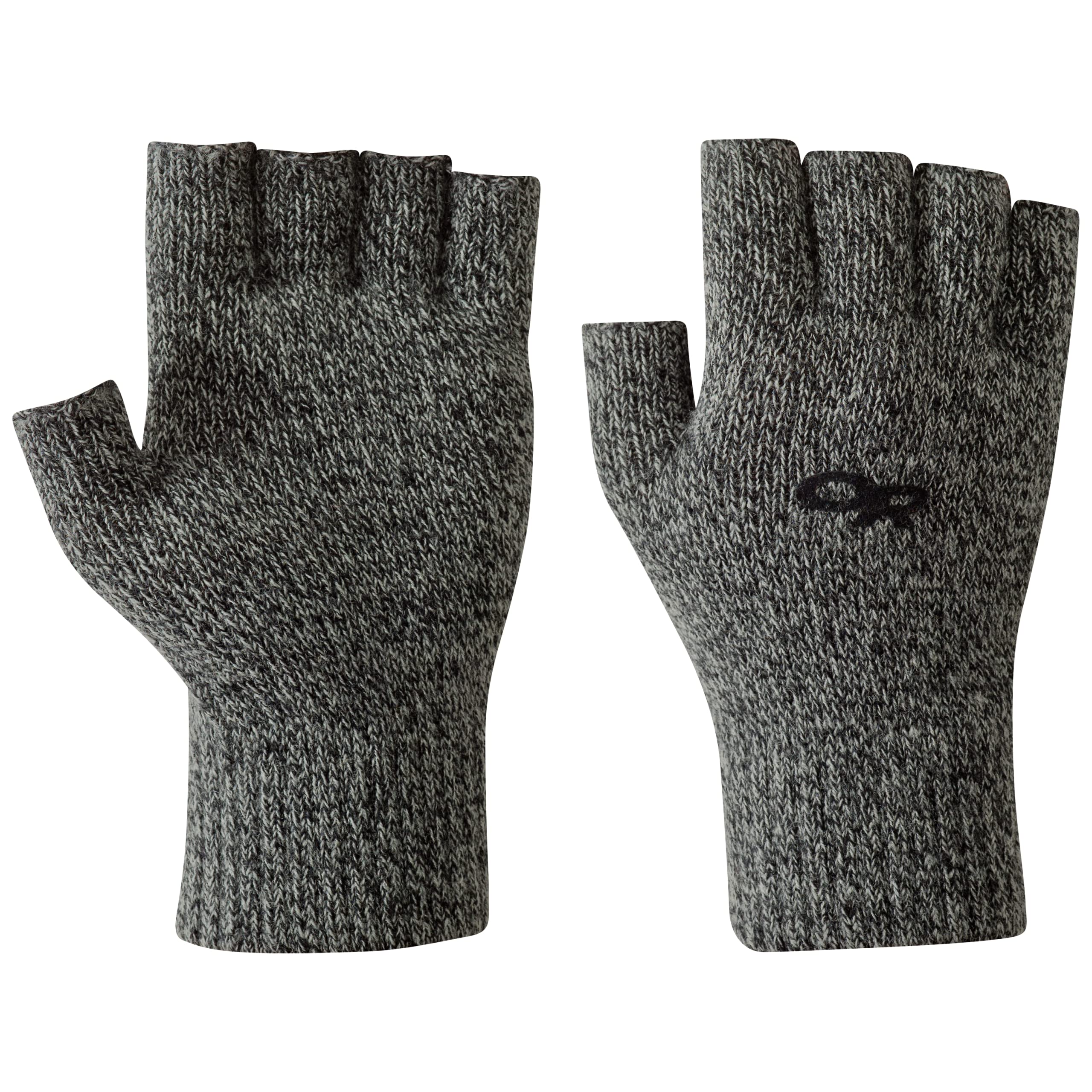 Outdoor Research Fairbanks Fingerless Gloves in Charcoal, size L/XL