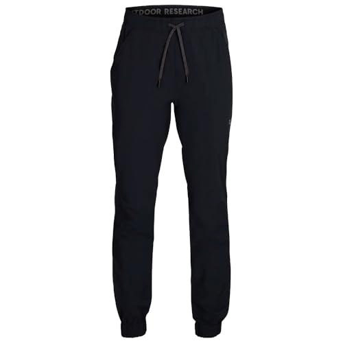 Outdoor Research Ferrosi Joggers articulated knees enable easier movement on climbs