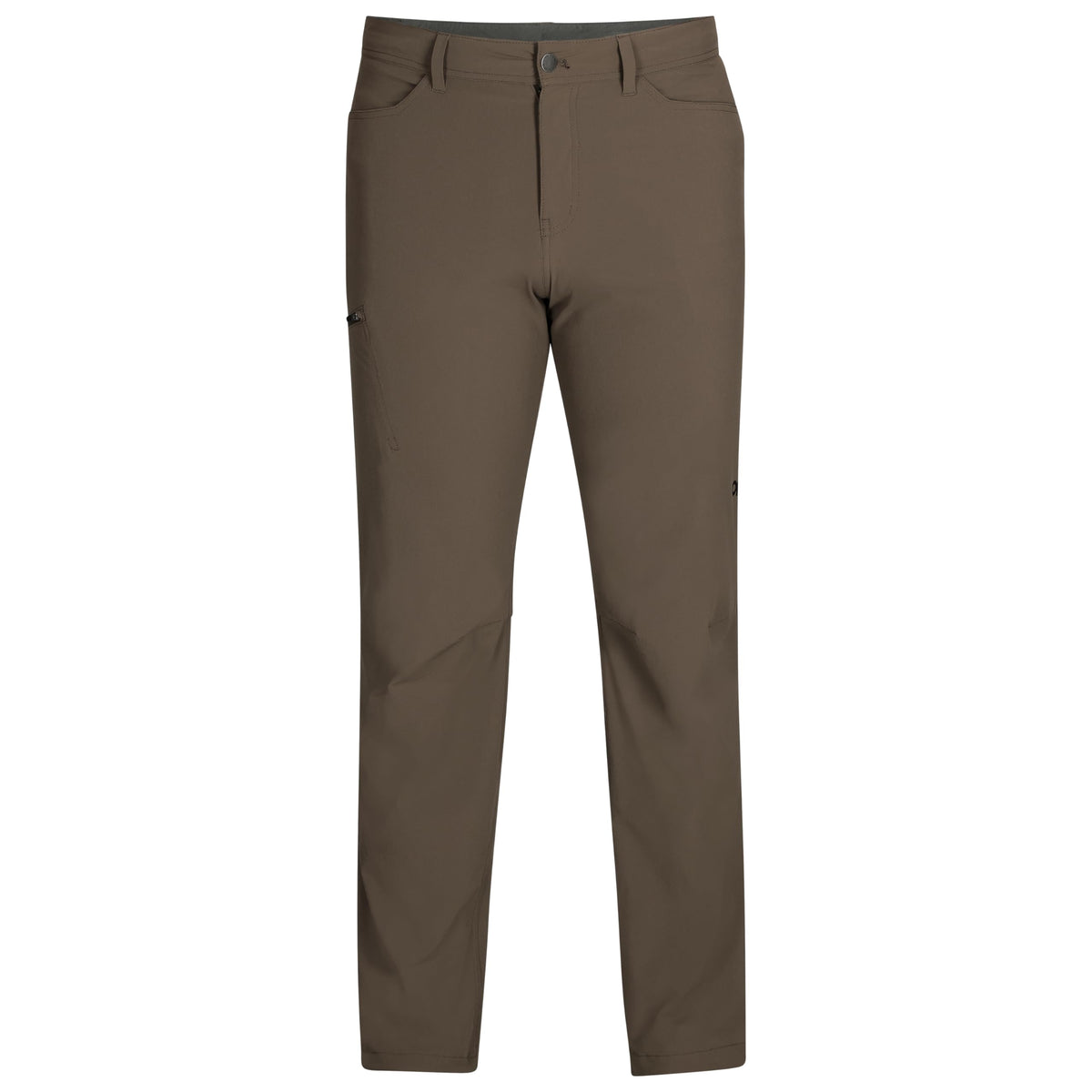 Outdoor Research Ferrosi pants front view showcasing durable stretch for hiking and climbing
