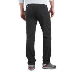 Outdoor Research Ferrosi Pants in black, side view, durable soft-shell comfort for trails