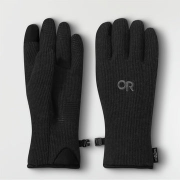 Outdoor Research Flurry Sensor Gloves with touchscreen use while keeping fingers warm.