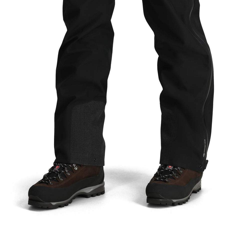 Outdoor Research Headwall Gore-Tex 3L pants cuff adjustment for boot fit
