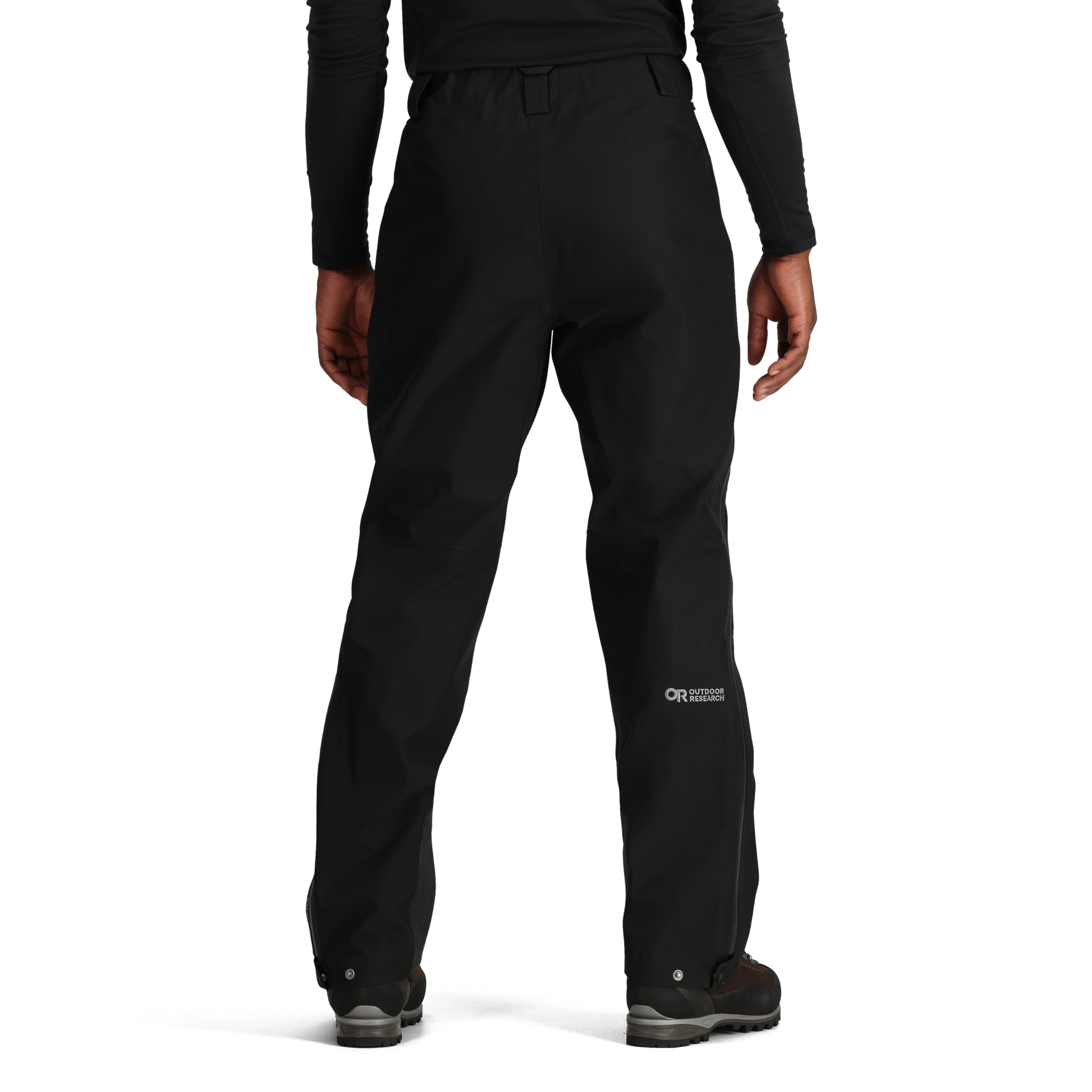 Outdoor Research Headwall Gore-Tex 3L pants side view showing rugged shell