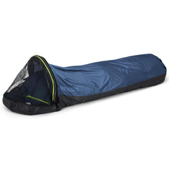 Outdoor Research Helium Bivy no-see-um mesh canopy for bug-free sleep.