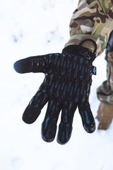 Outdoor Research Ironsight Sensor Gloves backhand view highlighting breathable, quick-drying design.