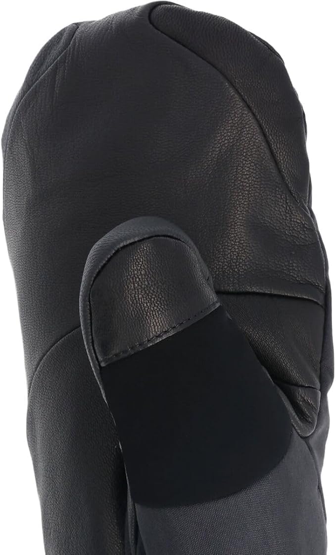 Outdoor Research Prevail heated mitts touchscreen demo for device use in cold.