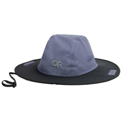 Outdoor Research Seattle Rain Hat back view with wide brim for weather protection.