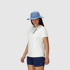 Outdoor Research Solar Roller Sun Hat boonie-style crown provides all-day sun coverage.