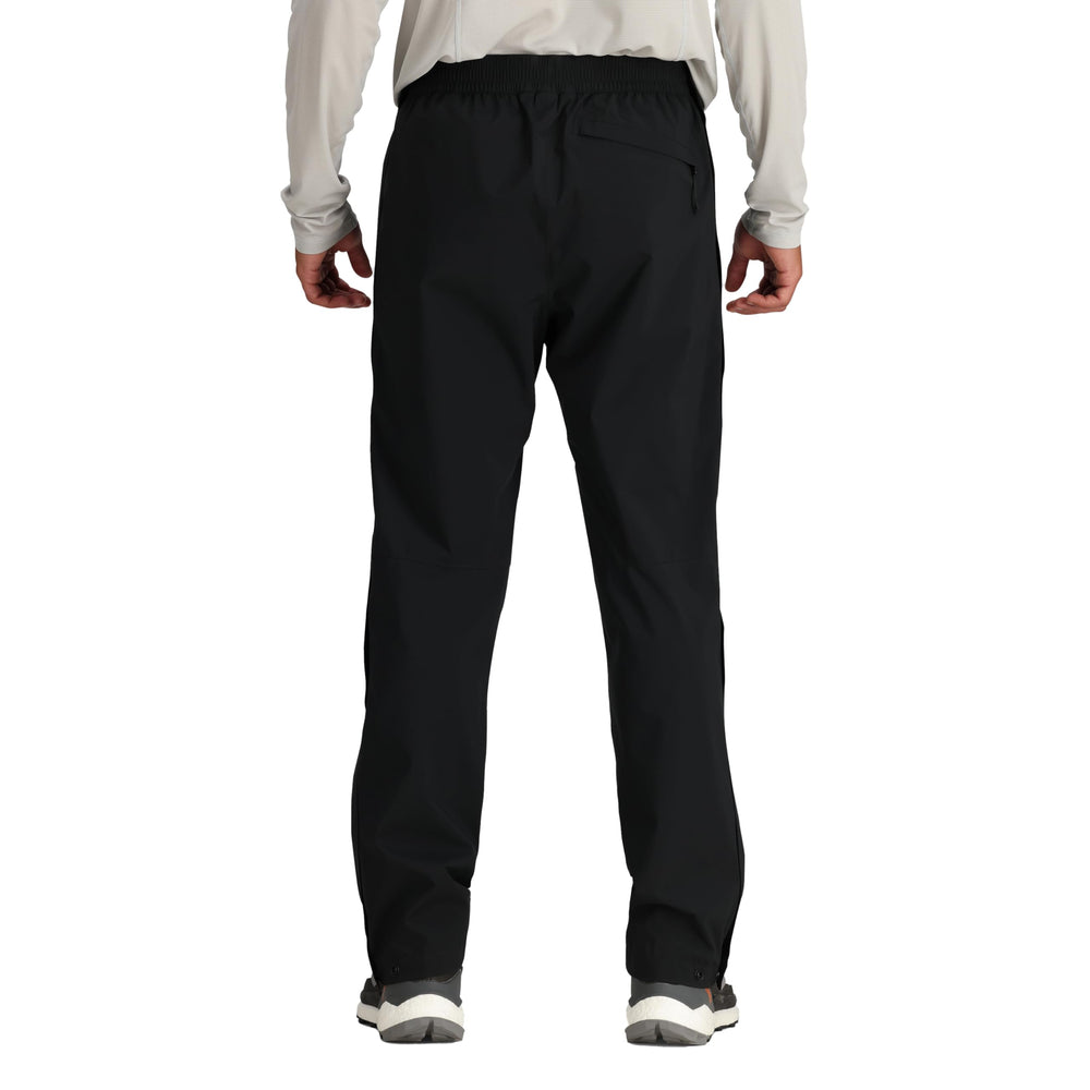 Outdoor Research Stratoburst pants back view highlighting durable seat area.