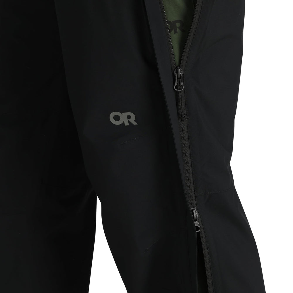Outdoor Research Stratoburst black pants ready for outdoor adventures.