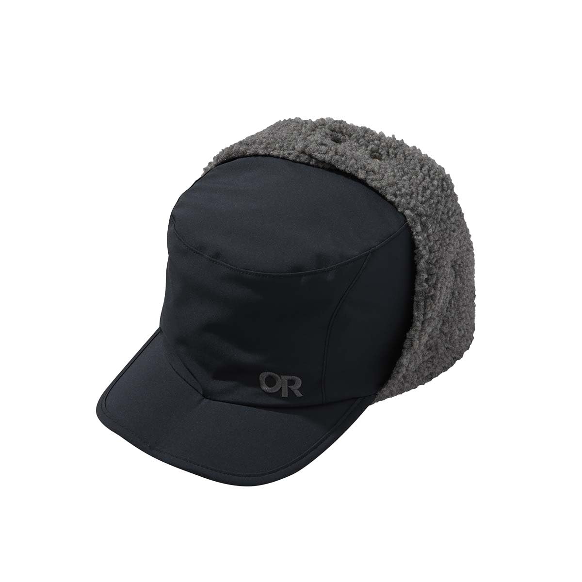 Outdoor Research Whitefish Hat front view offers warm, windproof protection for cold days.