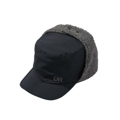 Outdoor Research Whitefish Hat front view offers warm, windproof protection for cold days.