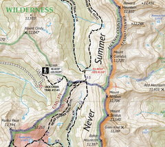 Outdoor Trail Maps Rocky Mountain National Park 2026 update ensures accurate routing