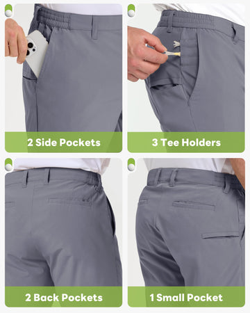 Outdoor Ventures belt loops and zipper closure ensure fit and durability.