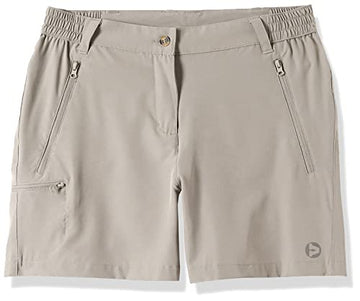 Outdoor Ventures women's hiking shorts ripstop fabric for durability on rugged trails