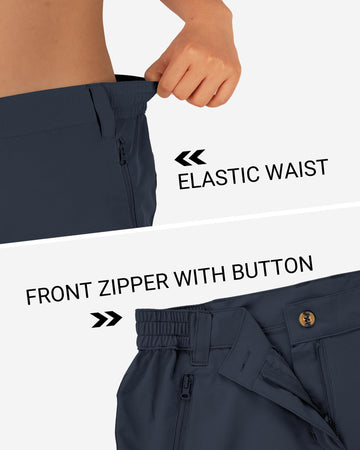 Outdoor Ventures shorts showing UPF 50+ sun protection for outdoor activities