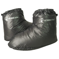 Outdoor Vitals LoftTek Hybrid Booties small side view show lightweight warmth in wet conditions