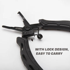Tool demonstrating hook removal capability on a stubborn hook