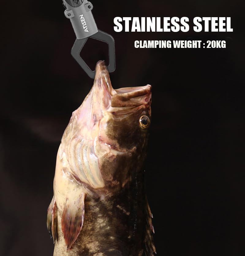 Lifestyle shot showing the pliers in use during a fishing trip