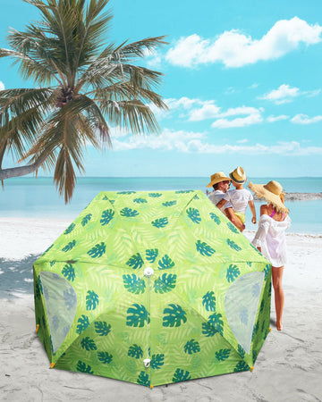 OutdoorMaster beach shelter side pockets for valuables