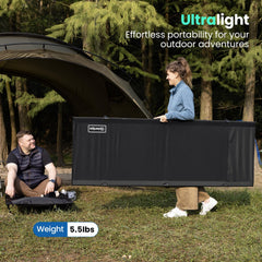OuterSpa dual-tube design highlights enhanced stability during use.