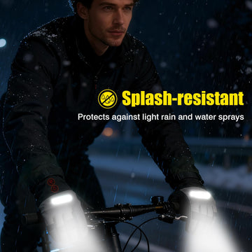 OUTJUT heated gloves feature a zippered battery pocket for secure power storage.