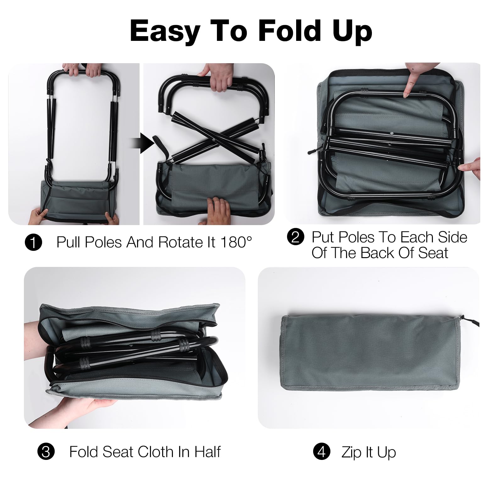 Outplea carry bag packable stool keeps gear organized for quick setups.