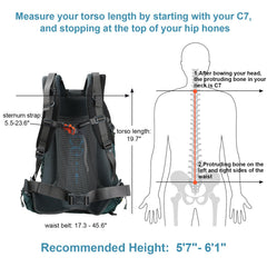 Outplea backpack rain cover stored in separate pouch protects against heavy rain.