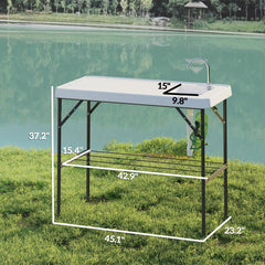 Outsunny adjustable drain pipe allows flexible drainage options