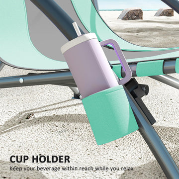 Outsunny chair made with durable 600D Oxford fabric