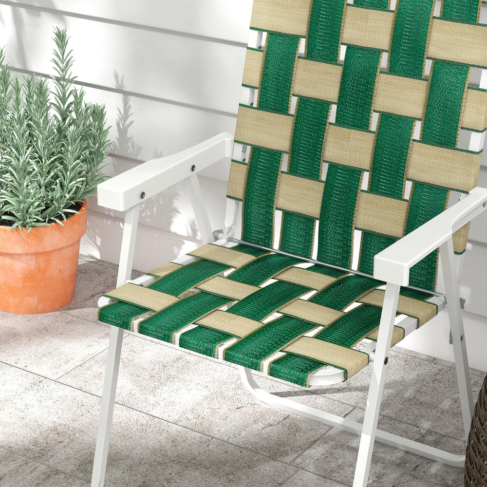 Outsunny chairs on beach and poolside provide casual seating in sun