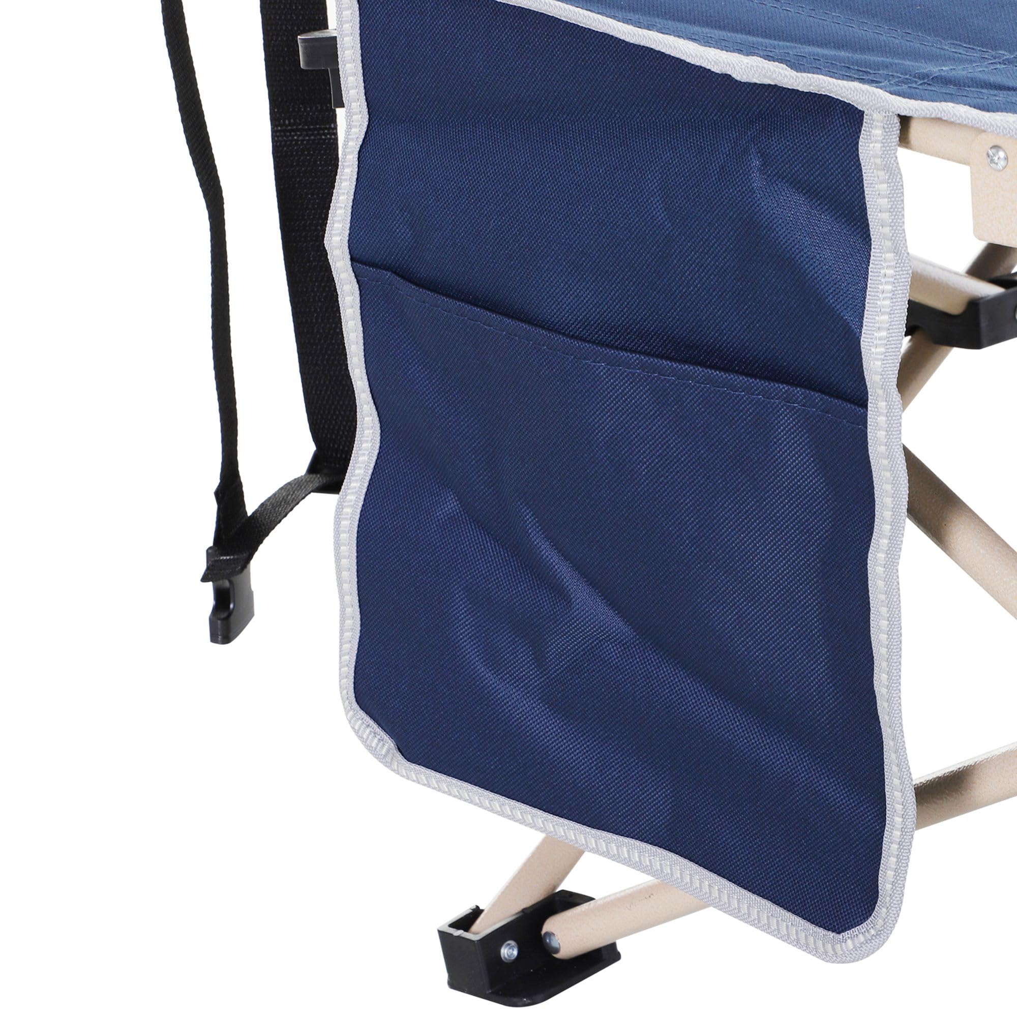 Outsunny folding size compactly fits in most car trunks when stored.