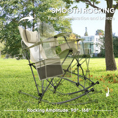 Outsunny cooler bag and cup holder keep drinks within easy reach