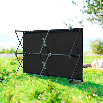 Outsunny folded dimensions enable easy storage and transport