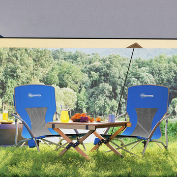 Outsunny open dimensions reveal ample seating and leg room.