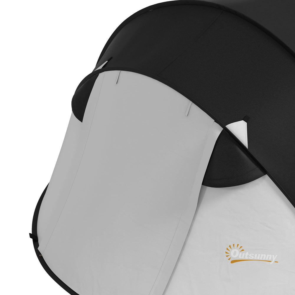 Outsunny pop-up tent folded dimensions enable easy transport and storage.