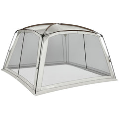 Outsunny screen house 12x12 overview showing spacious shade for outdoor gatherings.