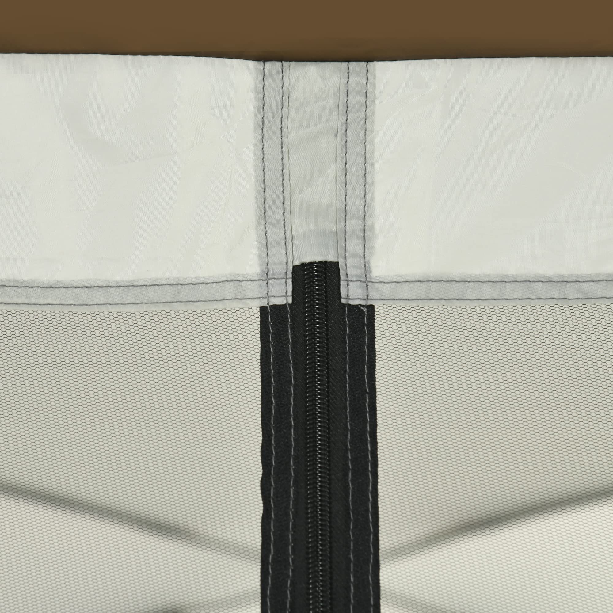 Outsunny breathable mesh walls provide airflow while keeping bugs out.