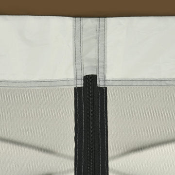 Outsunny breathable mesh walls provide airflow while keeping bugs out.