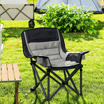 Outsunny chair max load up to 265 lbs for versatile use.