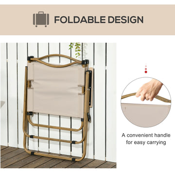 Outsunny tear-proof fabric with anti-UV coating for long outdoor use.