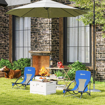 Outsunny weight capacity up to 264 pounds supports most users.