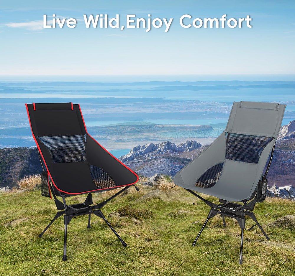 Outtply compact travel chair with bag fits easily in trunks and backpacks.