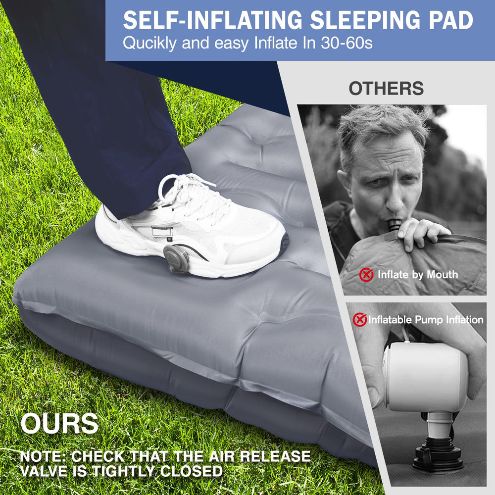 OUTTPLY Sleeping Pad 50D nylon with TPU coating for durability