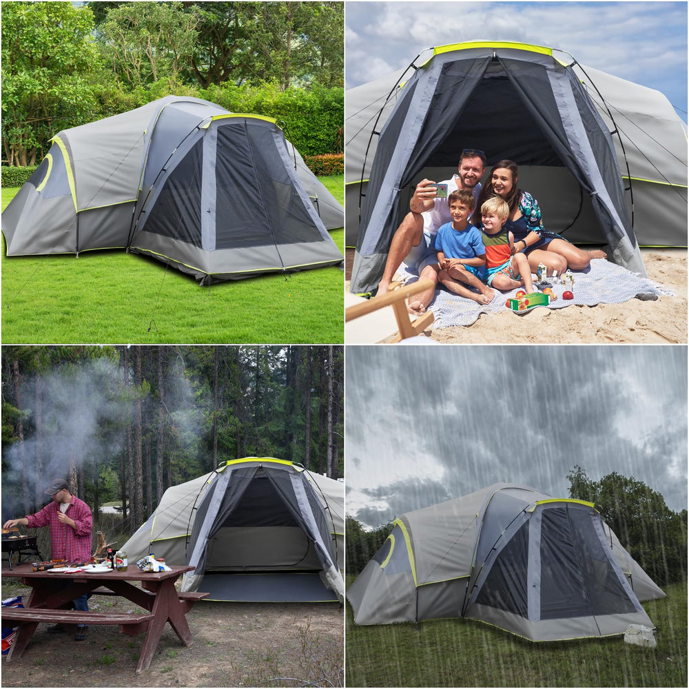 Outvita 8/10 person tent carry bag with ropes and stakes